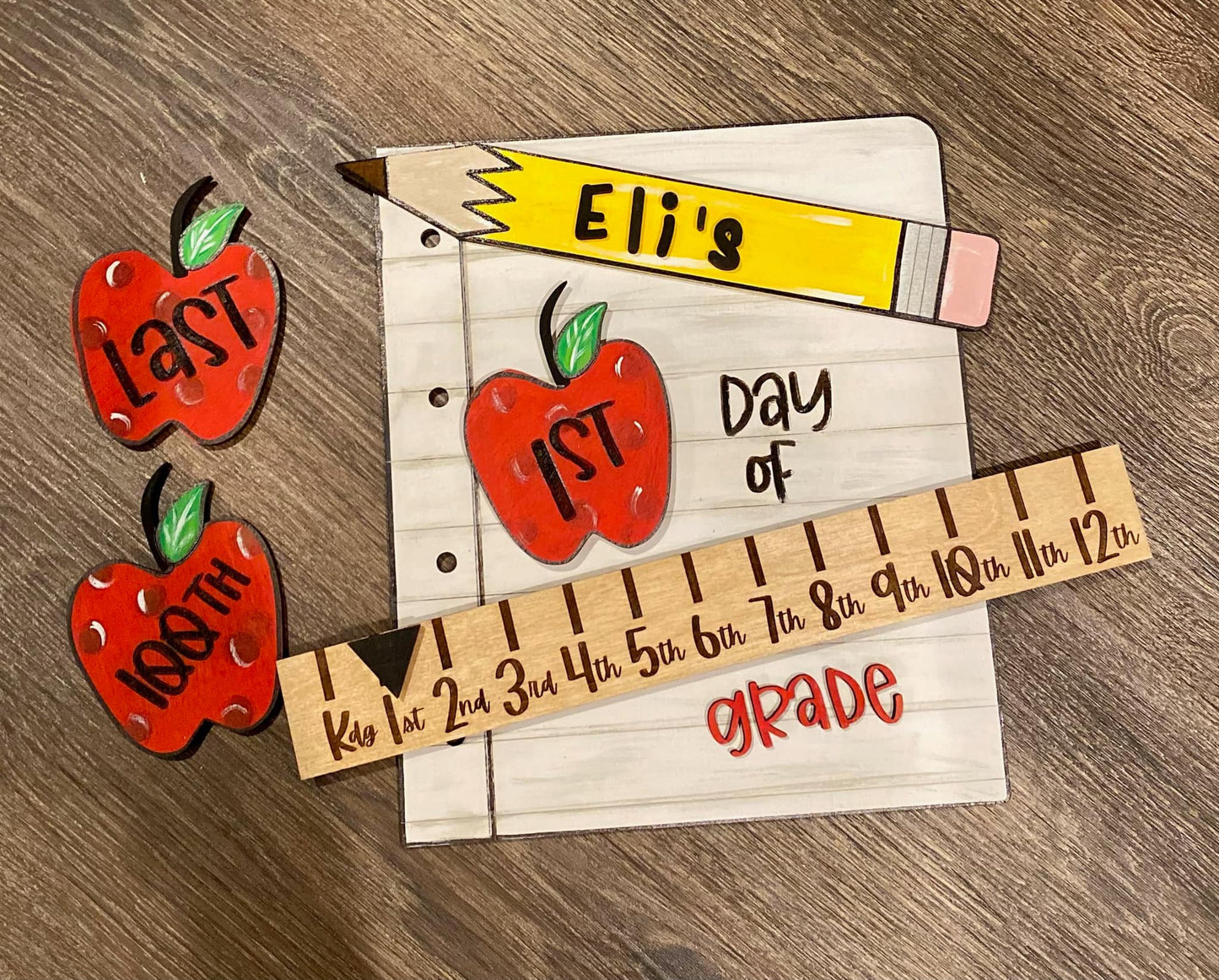 School Days Photo Prop