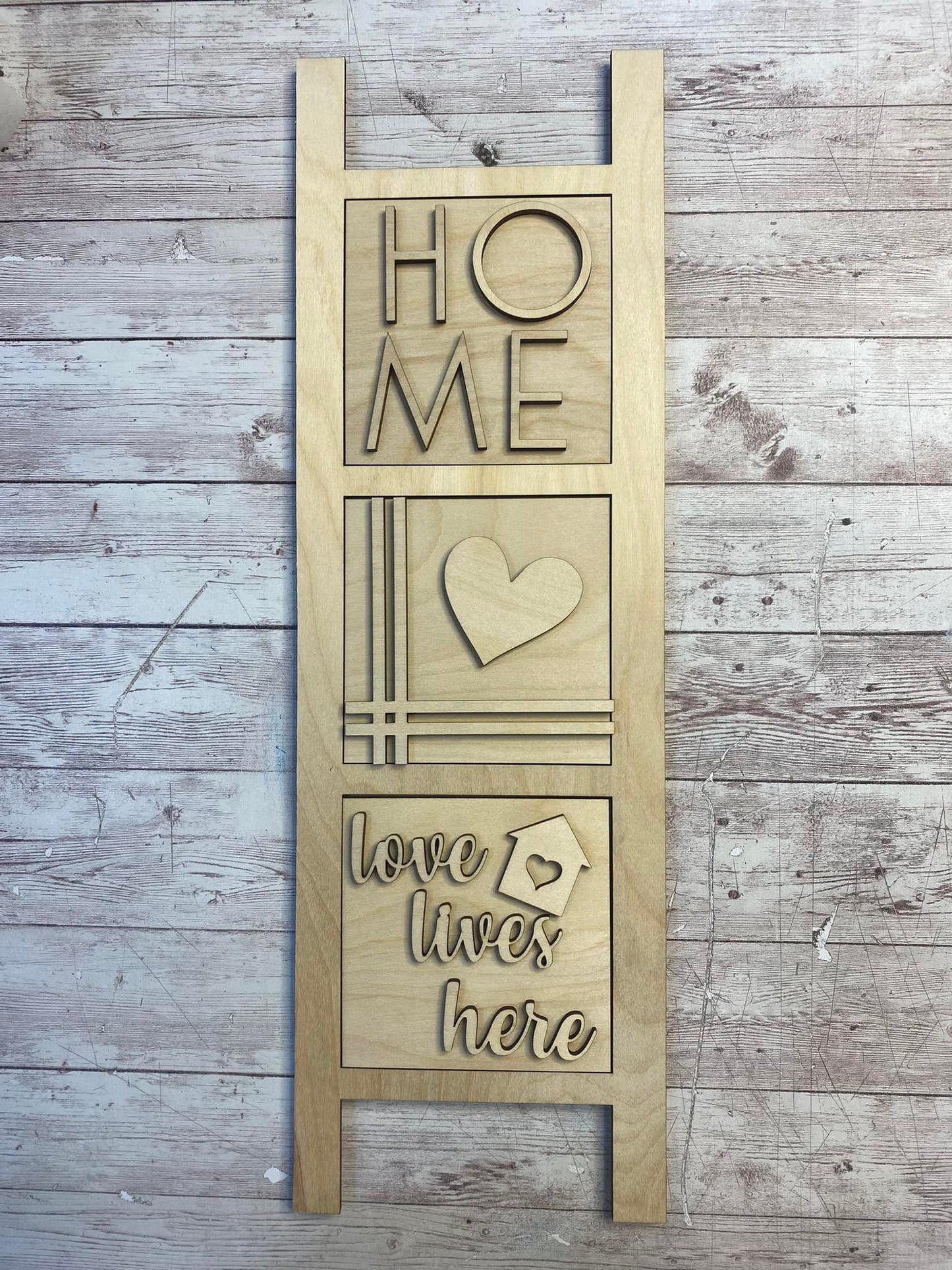Leaning Ladder Decor