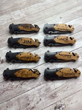 Engraved Pocket Knife
