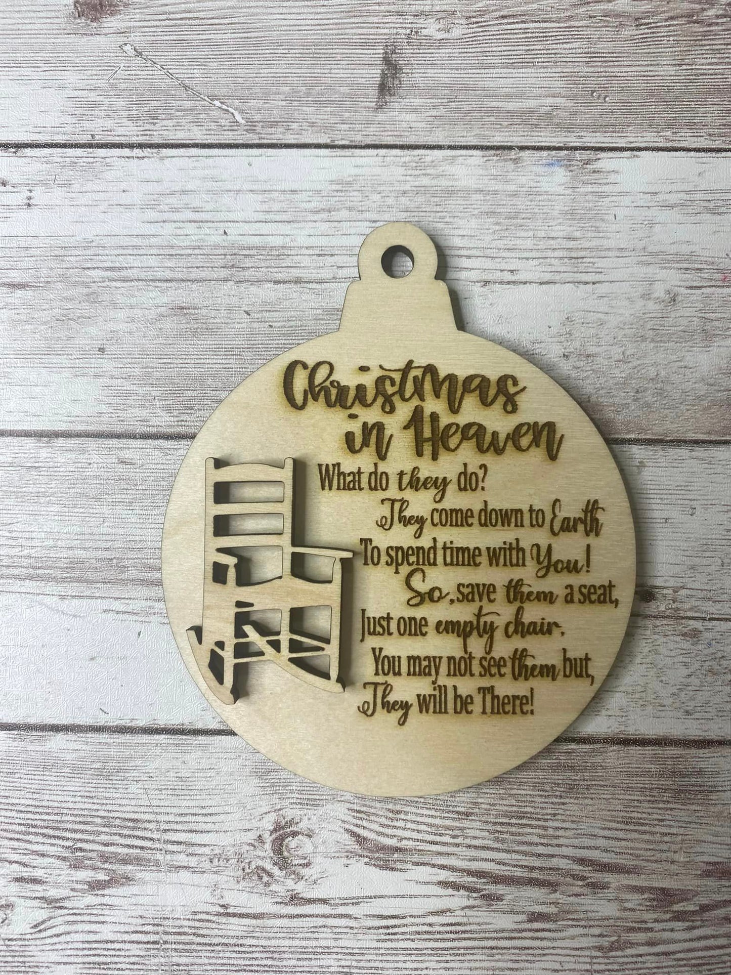 Christmas in Heaven Ornaments