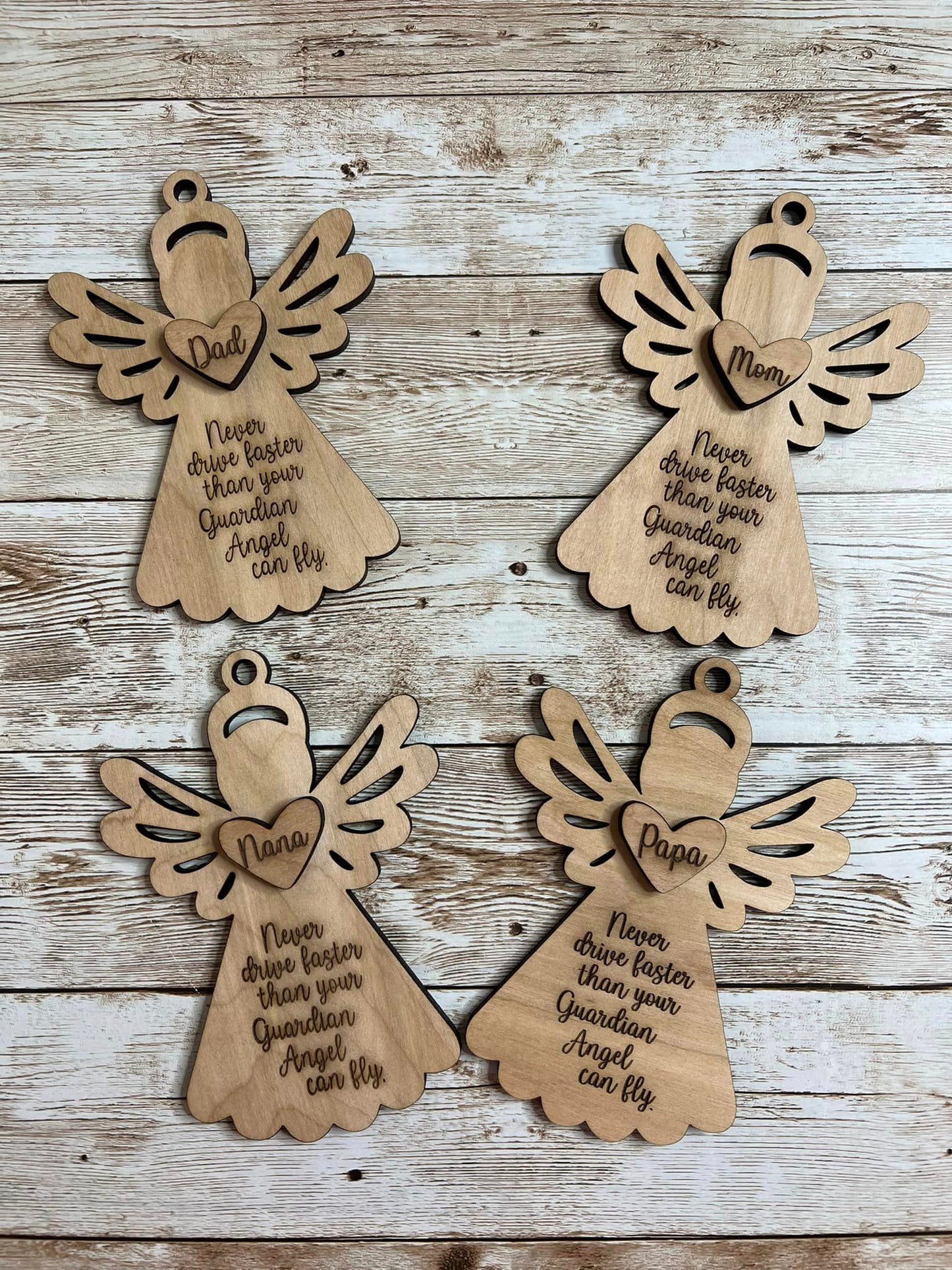 Guardian Angel Car Charms