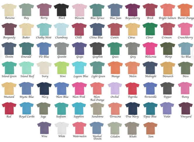 Youth Comfort Color Embroidered Pocket Tee
