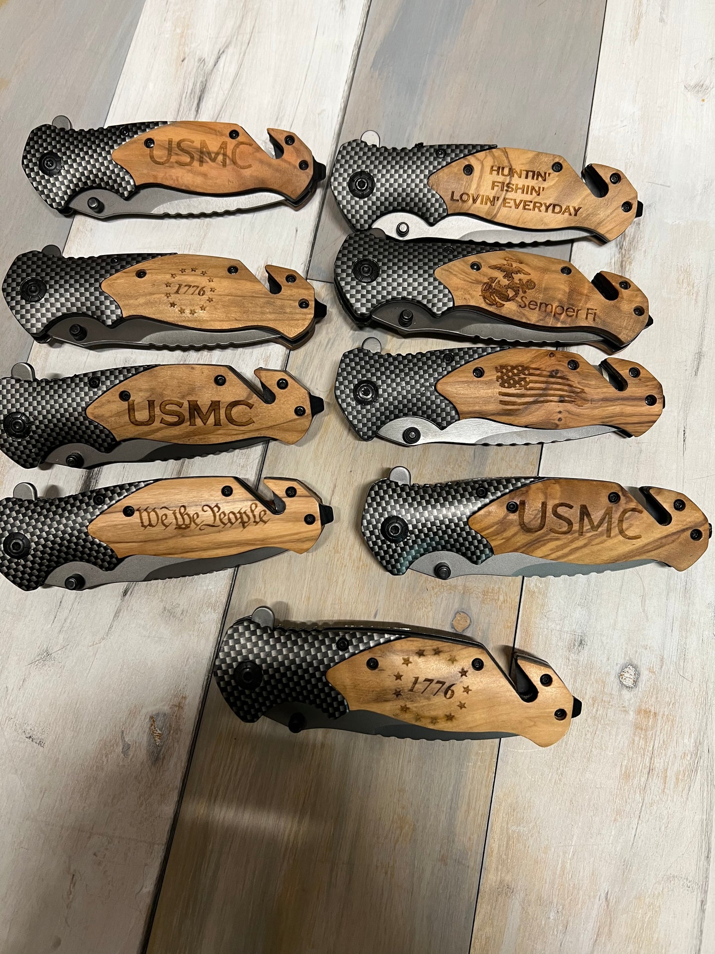 Engraved Pocket Knife