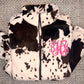 Cow Jacket with Monogram