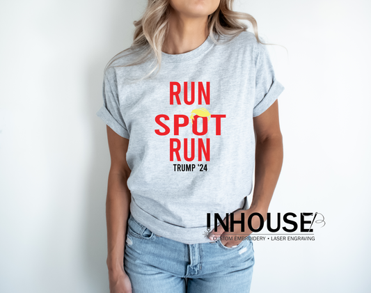 Run Spot Run | Election '24 Shirt | MAGA | Trump | Presidential Debate