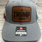 TRUMP 2024, LeatherettePatch Hat