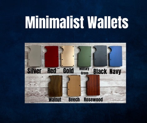 Minimalist Metal Wallets