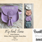 My First Purse with Personalization | Embroidered Little Girls Purse