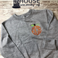 Pumpkin Monogram Tee/Long Sleeve/Sweatshirt Youth