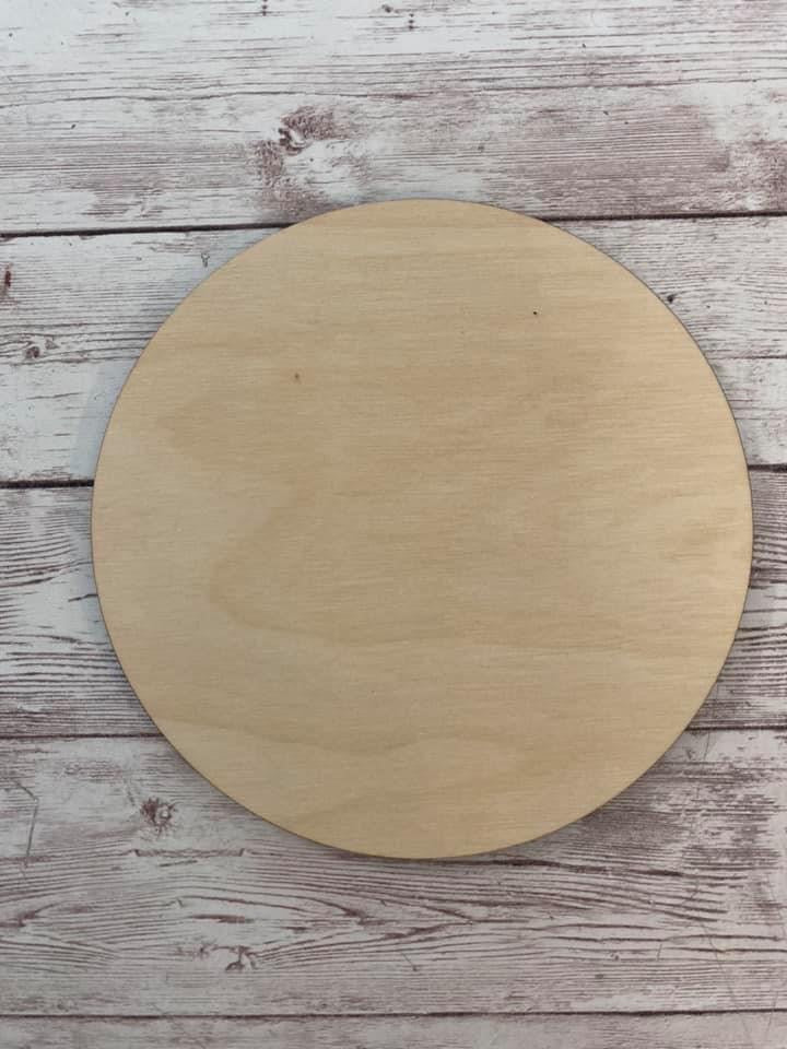 Wood Round Blank